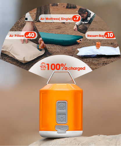 Outdoor Camping Mini Air Pump For Mattress